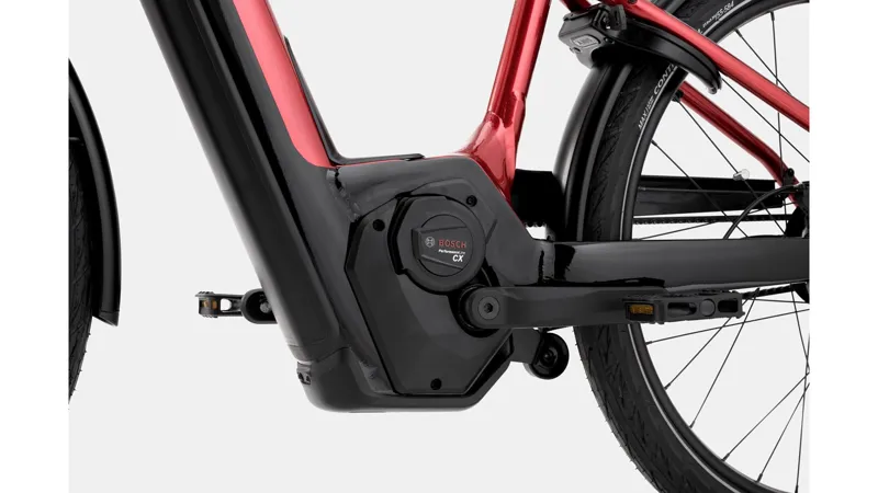 Cannondale Mavaro Neo 1 2024 StepThru Electric Hybrid Bike - Candy Red-5